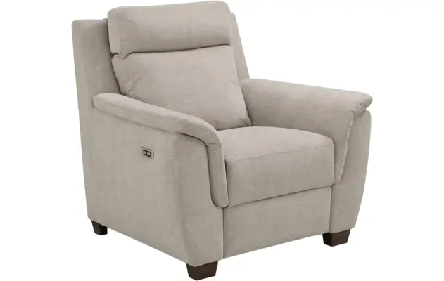 Goossens excellent fauteuil vlore bruin stof - 8233596-05