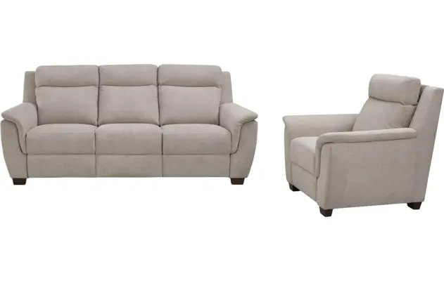 Goossens excellent fauteuil vlore bruin stof - 8233596-07