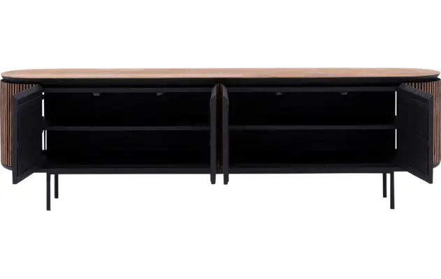 Goossens tv meubel adel bruin teak - 8233612-goossens-adel-tv-meubel-teak-bruin-03