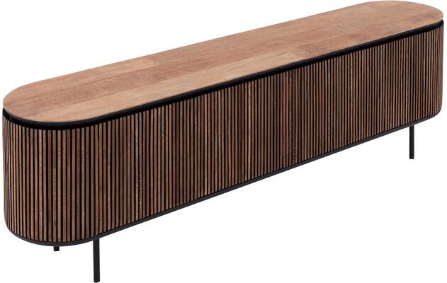 Goossens tv meubel adel bruin teak - 8233612-goossens-adel-tv-meubel-teak-bruin-07