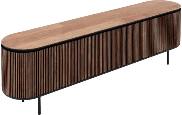 Goossens tv meubel adel bruin teak - 8233612-goossens-adel-tv-meubel-teak-bruin-07