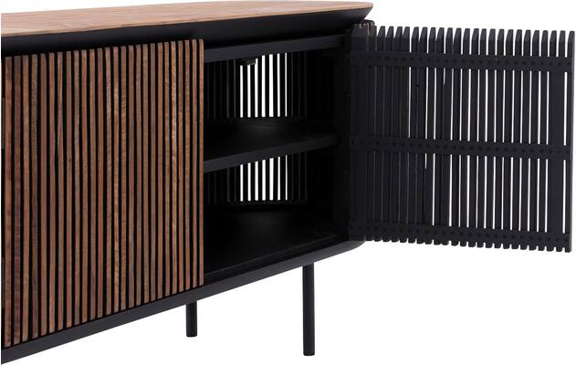 Goossens tv meubel adel bruin teak - 8233612-goossens-adel-tv-meubel-teak-bruin-10