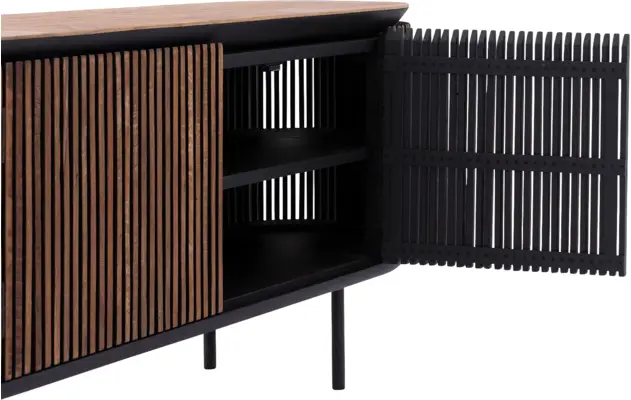 Goossens tv meubel adel bruin teak - 8233612-goossens-adel-tv-meubel-teak-bruin-10