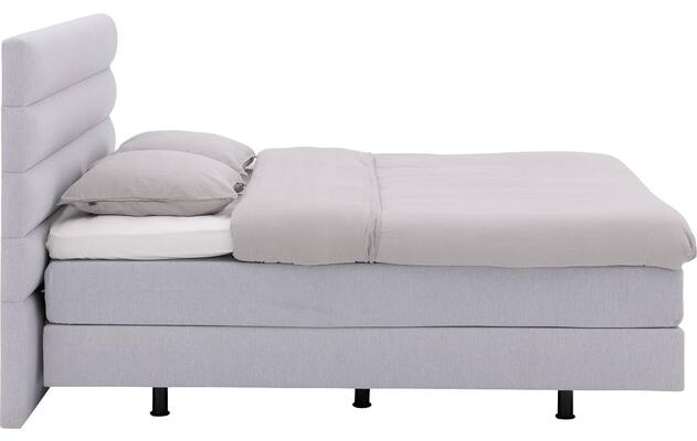 Goossens boxspring compleet quatro compleet grijs stof - 8233653-goossens-quatro-boxspring-compleet-stof-03