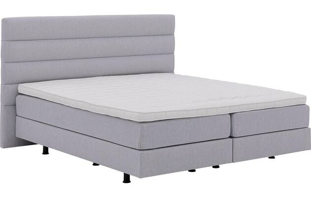 Goossens boxspring compleet quatro compleet grijs stof - 8233653-goossens-quatro-boxspring-compleet-stof-04