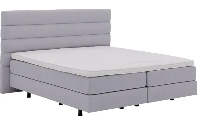 Goossens boxspring compleet quatro compleet grijs stof - 8233653-goossens-quatro-boxspring-compleet-stof-04