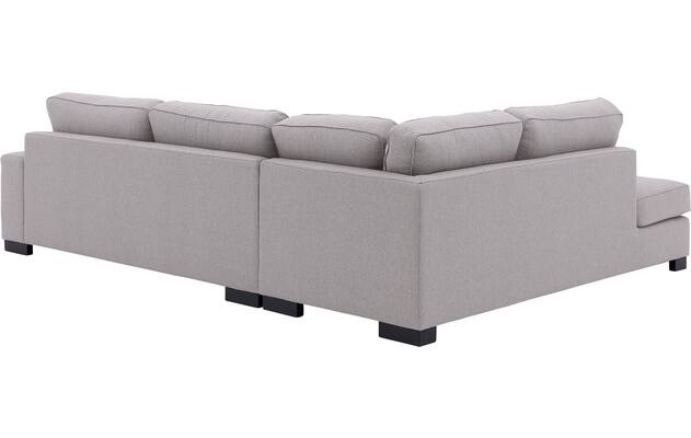 Goossens hoekbank saltillo grijs stof - 8233659-gespiegeld-12