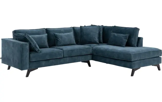 Goossens hoekbank chambre blauw stof - 8233695-goossens-chambre-bank-stof-blauw-02