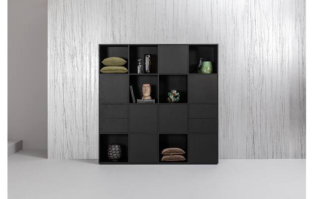 Goossens wandmeubel sevilla zwart eiken - 8233698-goossens-sevilla-wandmeubel-eiken-02