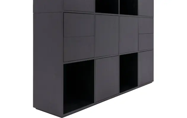 Goossens wandmeubel sevilla zwart eiken - 8233698-goossens-sevilla-wandmeubel-eiken-06