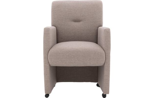 Goossens eetkamerstoel axel bruin stof - 8233706-goossens-axel-eetkamerstoel-stof-bruin-04