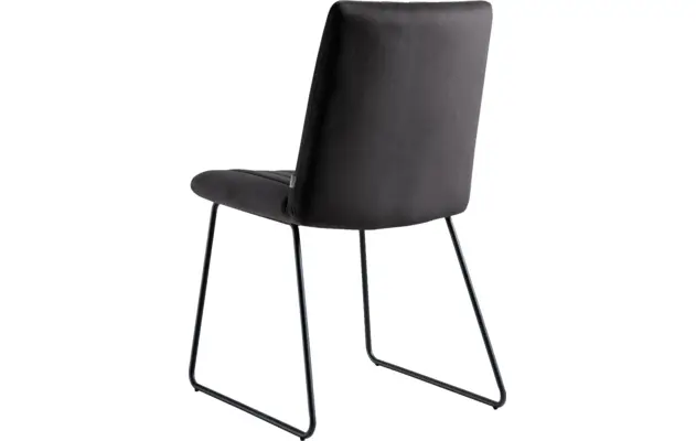 Goossens eetkamerstoel manta zwart stof - 8233722-goossens-manta-eetkamerstoel-stof-zwart-03