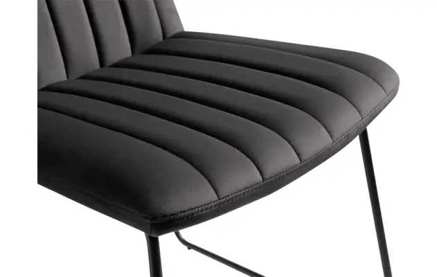 Goossens eetkamerstoel manta zwart stof - 8233722-goossens-manta-eetkamerstoel-stof-zwart-04