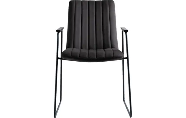 Goossens eetkamerstoel manta zwart stof - 8233725-goossens-manta-eetkamerstoel-stof-zwart-05