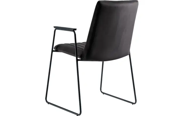 Goossens eetkamerstoel manta zwart stof - 8233725-goossens-manta-eetkamerstoel-stof-zwart-06