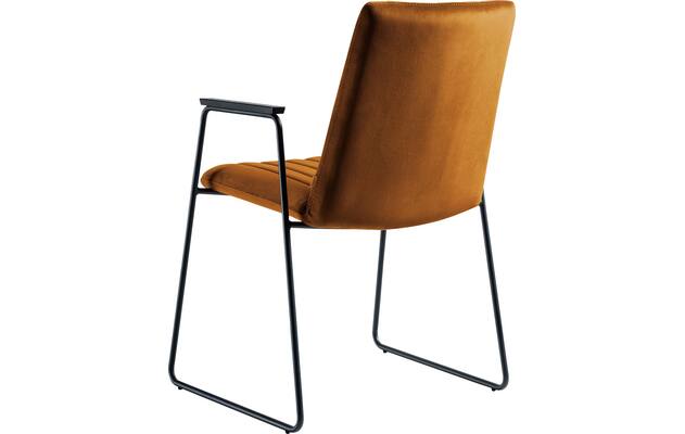 Goossens eetkamerstoel manta goud stof - 8233727-goossens-manta-eetkamerstoel-stof-goud-03