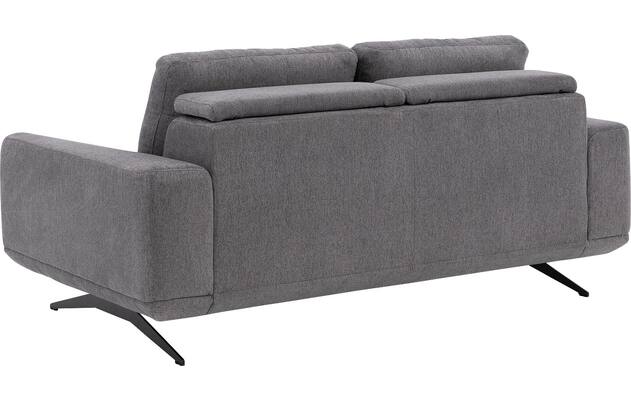 Goossens excellent zitbank princess grijs stof - 8234481-goossens-excellent-princess-bank-stof-grijs-08
