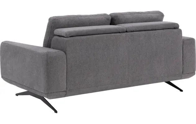 Goossens excellent zitbank princess grijs stof - 8234481-goossens-excellent-princess-bank-stof-grijs-08