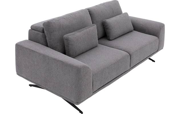 Goossens excellent zitbank princess grijs stof - 8234481-goossens-excellent-princess-bank-stof-grijs-10