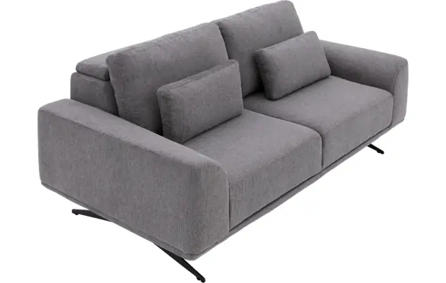 Goossens excellent zitbank princess grijs stof - 8234481-goossens-excellent-princess-bank-stof-grijs-10