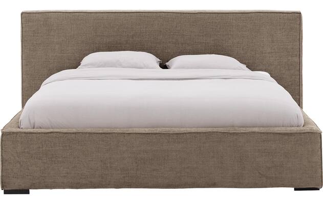 Goossens bedframe trentino bruin stof - 8234530-goossens-trentino-bedframe-stof-02