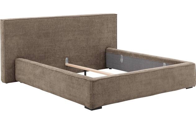 Goossens bedframe trentino bruin stof - 8234530-goossens-trentino-bedframe-stof-07