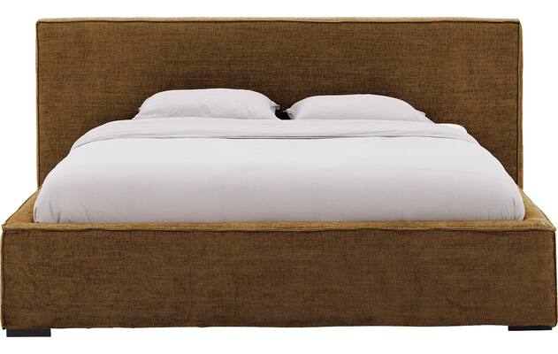 Goossens bedframe trentino bruin stof - 8234531-goossens-trentino-bedframe-stof-02
