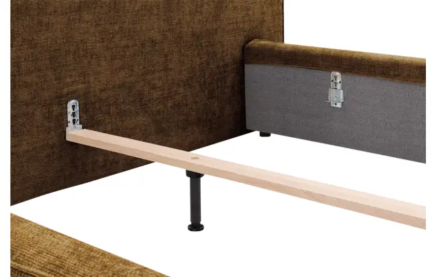 Goossens bedframe trentino bruin stof - 8234531-goossens-trentino-bedframe-stof-08