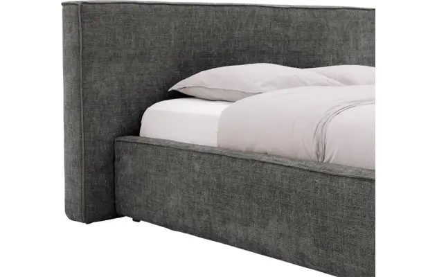Goossens gestoffeerd bedframe trentino roze stof - 8234532-goossens-trentino-bedframe-stof-03