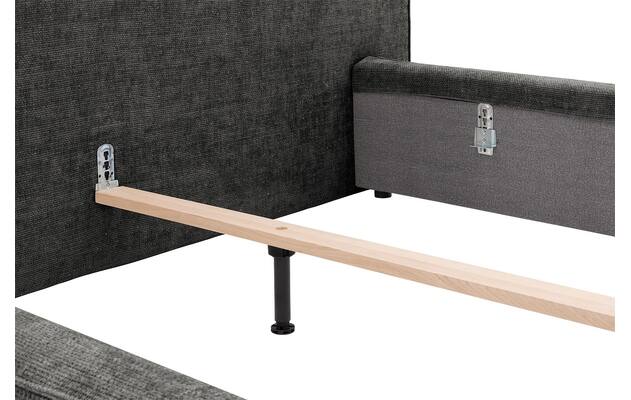 Goossens gestoffeerd bedframe trentino roze stof - 8234532-goossens-trentino-bedframe-stof-08