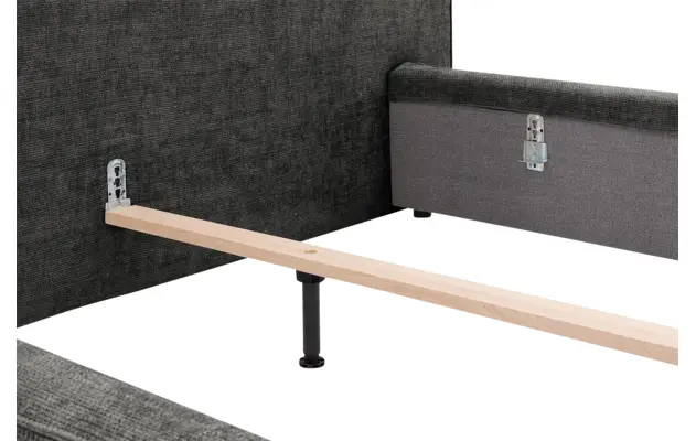 Goossens gestoffeerd bedframe trentino roze stof - 8234532-goossens-trentino-bedframe-stof-08
