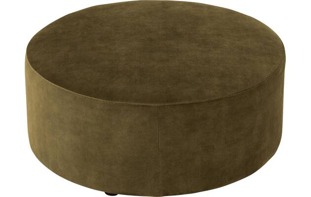 Goossens poef arendal groen stof - 8234586-goossens-senne-kleinmeubel-stof-02