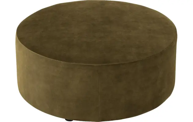 Goossens poef arendal groen stof - 8234586-goossens-senne-kleinmeubel-stof-02