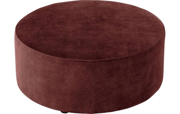 Goossens poef arendal rood stof - 8234587-goossens-senne-kleinmeubel-stof-02