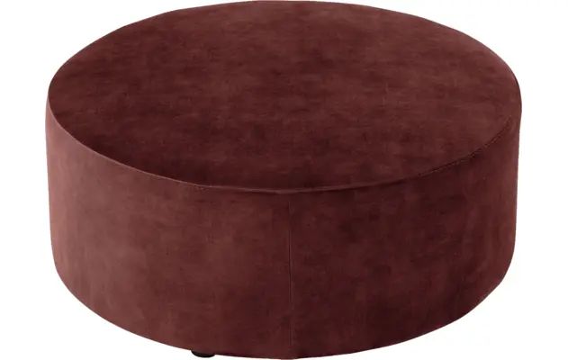 Goossens poef arendal rood stof - 8234587-goossens-senne-kleinmeubel-stof-02