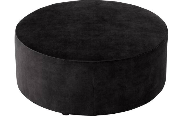 Goossens poef arendal grijs stof - 8234590-goossens-senne-kleinmeubel-stof-02