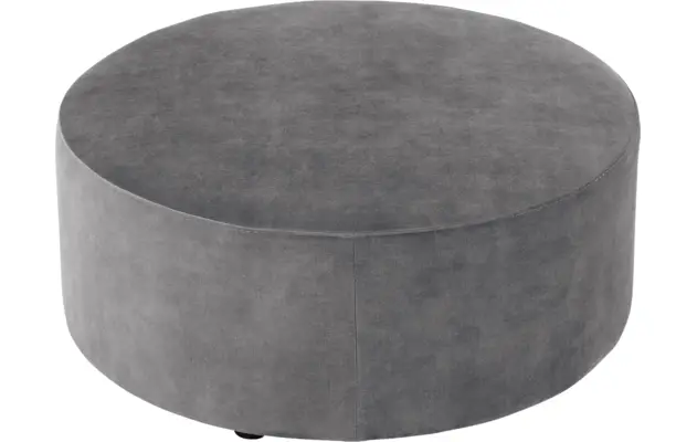 Goossens poef arendal grijs stof - 8234591-goossens-senne-kleinmeubel-stof-02