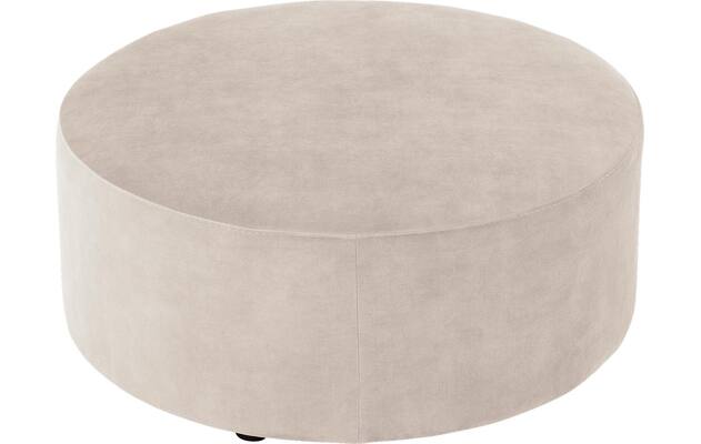Goossens poef arendal beige stof - 8234592-goossens-senne-kleinmeubel-stof-02