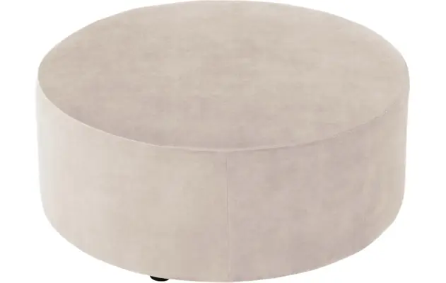 Goossens poef arendal beige stof - 8234592-goossens-senne-kleinmeubel-stof-02