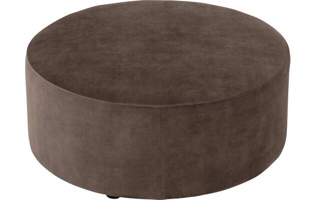 Goossens poef arendal bruin stof - 8234595-goossens-senne-kleinmeubel-stof-02