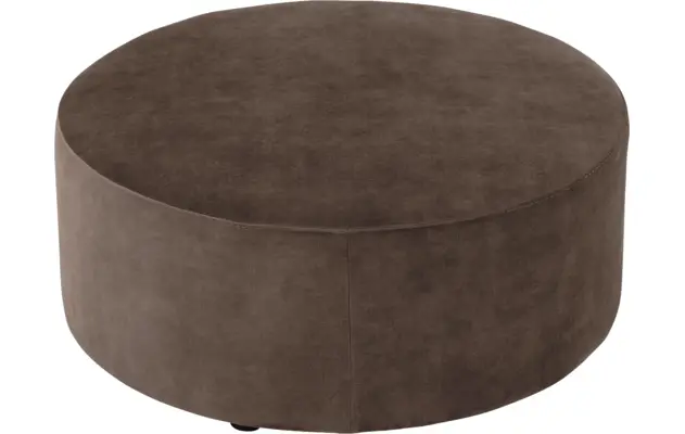 Goossens poef arendal bruin stof - 8234595-goossens-senne-kleinmeubel-stof-02