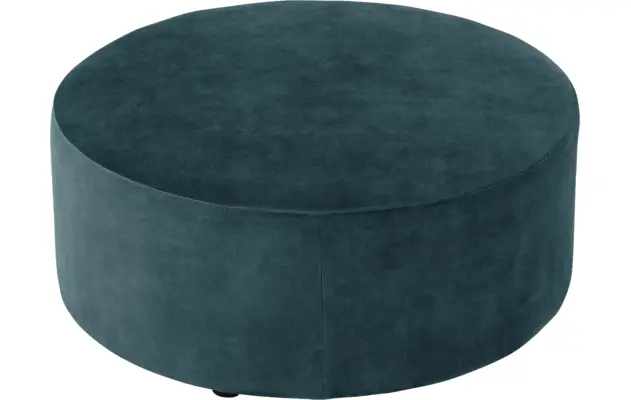 Goossens poef arendal blauw stof - 8234596-goossens-senne-kleinmeubel-stof-02