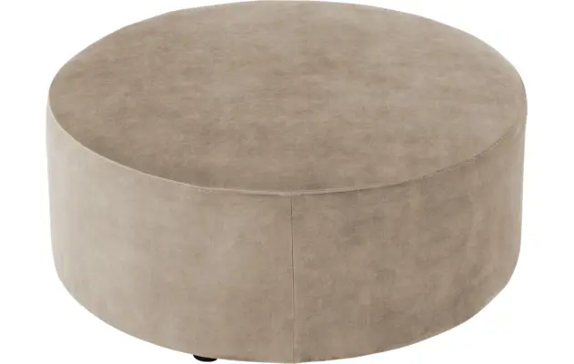 Goossens poef arendal beige stof - 8234598-goossens-senne-kleinmeubel-stof-02