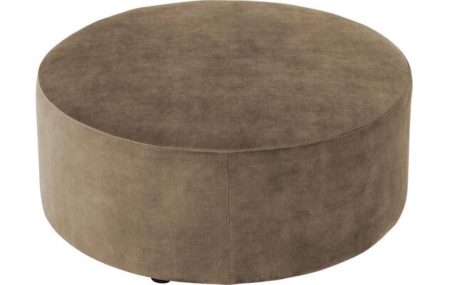 Goossens poef arendal bruin stof - 8234599-goossens-senne-kleinmeubel-stof-02