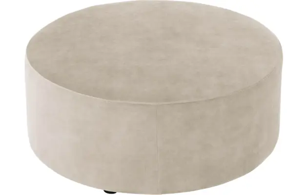 Goossens poef arendal bruin stof - 8234600-goossens-senne-kleinmeubel-stof-02