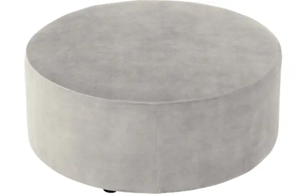 Goossens poef arendal grijs stof - 8234601-goossens-senne-kleinmeubel-stof-02