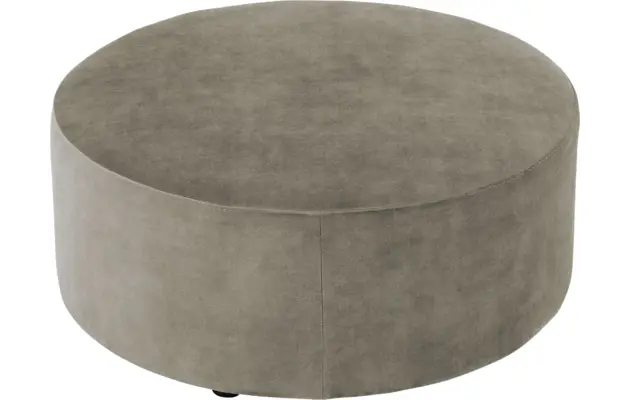 Goossens poef arendal grijs stof - 8234602-goossens-senne-kleinmeubel-stof-02