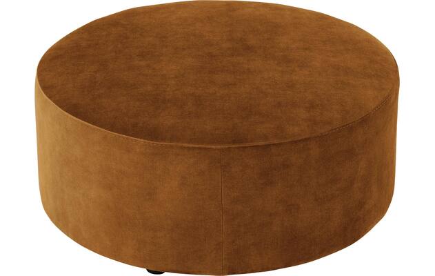 Goossens poef arendal bruin stof - 8234605-goossens-senne-kleinmeubel-stof-02