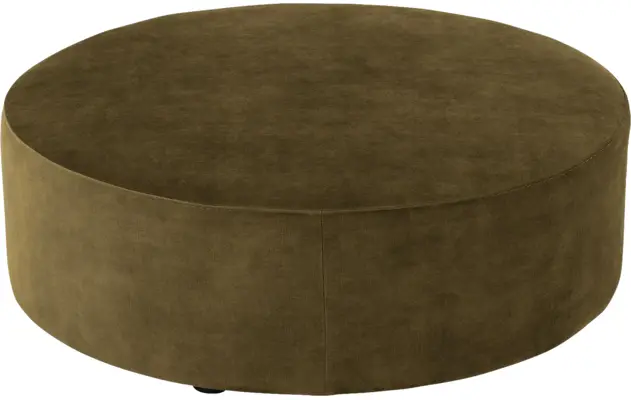 Goossens poef arendal groen stof - 8234609-goossens-senne-kleinmeubel-stof-02