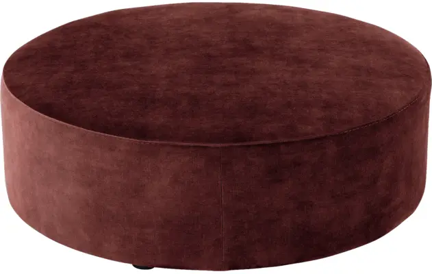 Goossens poef arendal rood stof - 8234610-goossens-senne-kleinmeubel-stof-02